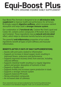 equi-boost supplment for horses